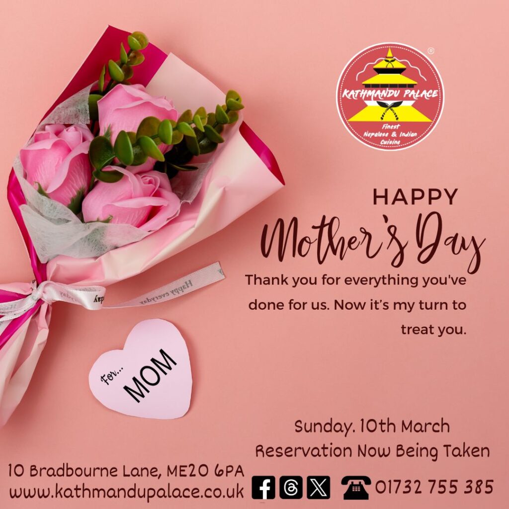 Mothers day, Mothering Sunday, Reservation, Booking, March 10th